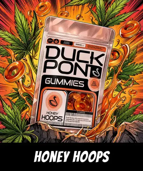 Duck Pond Honey Hoops 15mg