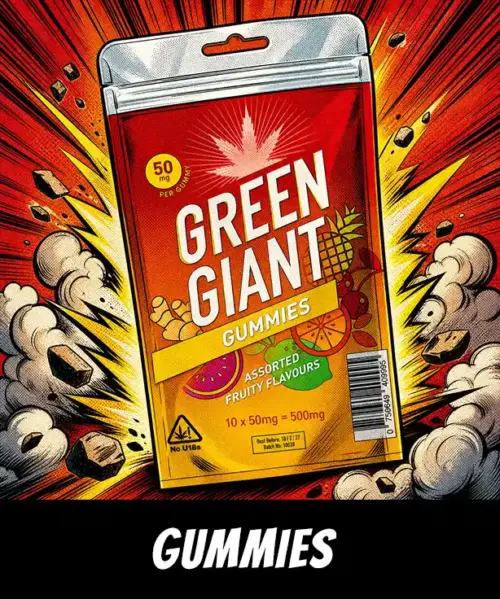 Green Giant Gummies 50mg